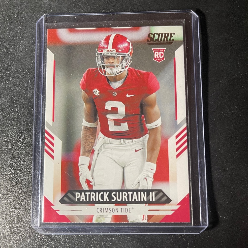 2021 Panini Score Patrick Surtain II Rookie Card